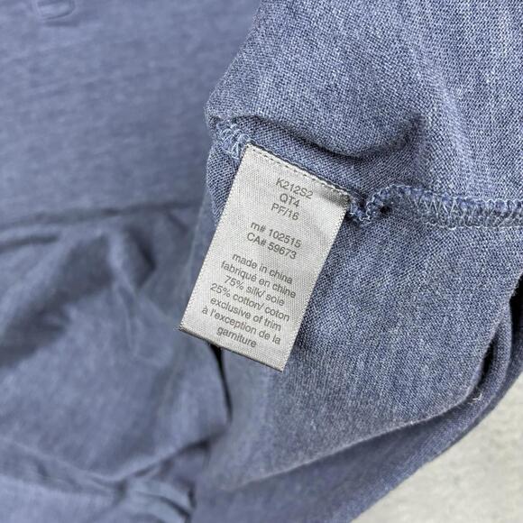 John Varvatos Polo Shirt Men’s XL Blue Collared Buttons Preppy - Picture 5 of 8